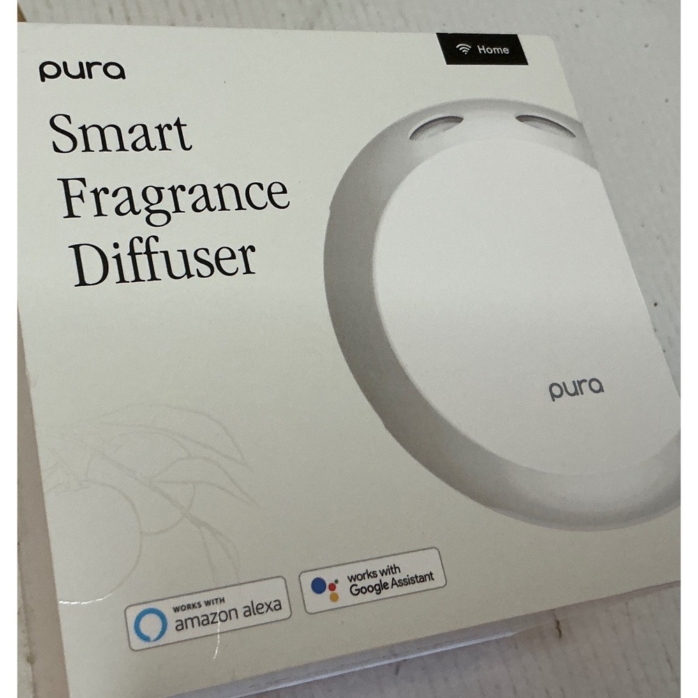 Pura Smart Fragrance Diffuser Home Wall Plug In White Alexa Google Home